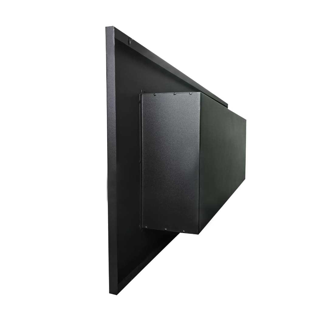 Биокамин "Русский огонь" Барокко 800V встраиваемый (высота 500мм.) с декоративным стеклом (стемалитом) по цене 39 100 руб.