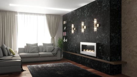 Биокамин "Русский огонь" Хай-тек 1200N настенный по цене 35 800 руб.