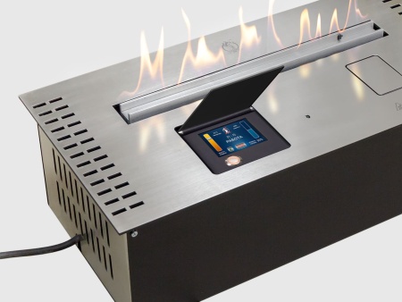 Автоматический биокамин Lux Fire Smart Flame 1500 RC INOX по цене 530 090 руб.