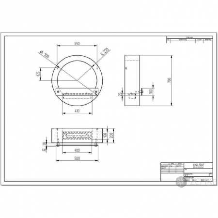 Биокамин Zefire ENIGMA Биокамин Zefire ENIGMA по цене 39 500 руб.