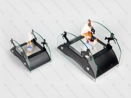 Настольный биокамин Lux Fire "Графский мост" М (черный) по цене 19 602 руб.