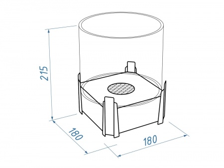 Биокамин настольный Lux Fire "Мечеть" М по цене 14 030 руб.