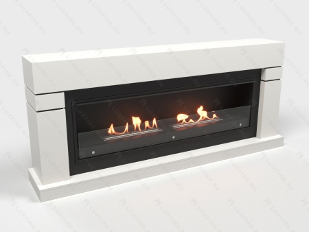 Биокамин Lux Fire с порталом Эльбрус 60, белый Биокамин Lux Fire с порталом Эльбрус 60, белый по цене 147 942 руб.