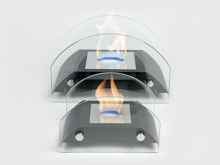 Настольный биокамин Lux Fire "Мост" M Чёрный по цене 12 030 руб.