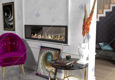 Встраиваемый сквозной очаг 2000 SappFire Встраиваемый сквозной очаг 2000 SappFire по цене 83 850 руб.