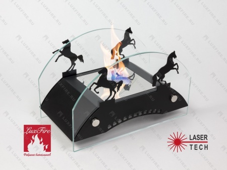 Настольный биокамин Lux Fire "Графский мост" М (черный) по цене 19 602 руб.