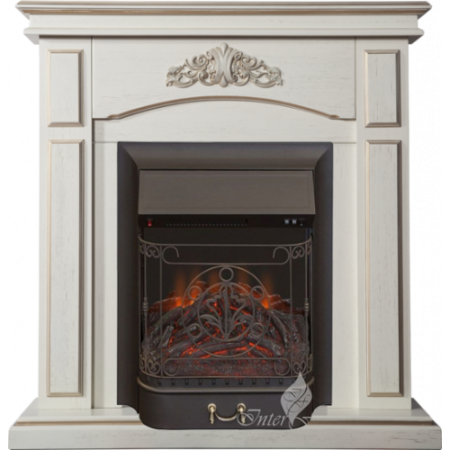 Марго (бежевый с патиной)+Majestic Black